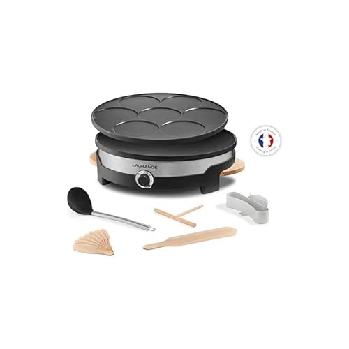 Lagrange Tradi'® Duo Crêpes-Pfanne, 1500 W, Schwarz von LAGRANGE