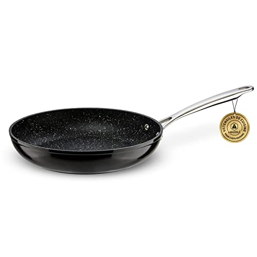 LAGUIOLE - Bratpfanne 28 cm schwarz Antihaftbeschichtung Greblon C2 Induktion von LAGUIOLE