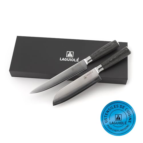 LAGUIOLE - Set mit 2 Damarus-Messern LENOIR LAGUIOLE - Set mit 2 Damarus-Messern LENOIR von LAGUIOLE