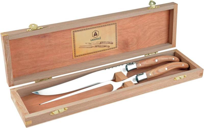 LAGUIOLE Tranchierbesteck 1x LAGUIOLE - Tranchierbesteck in Holzbox LAGUIOLE Tranchierbesteck 1x LAGUIOLE - Tranchierbesteck in Holzbox von LAGUIOLE
