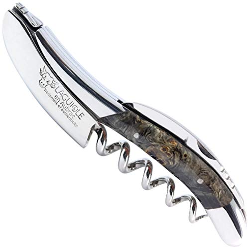 LAGUIOLE en Aubrac professionelles Sommelier Kellnermesser Pappel Wurzelholz geschwärzt LAGUIOLE en Aubrac professionelles Sommelier Kellnermesser Pappel Wurzelholz geschwärzt von LAGUIOLE