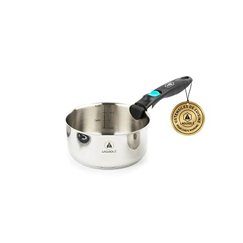 Laguiole - 3 Töpfe aus Edelstahl, 16/18/20 cm, Induktion von LAGUIOLE