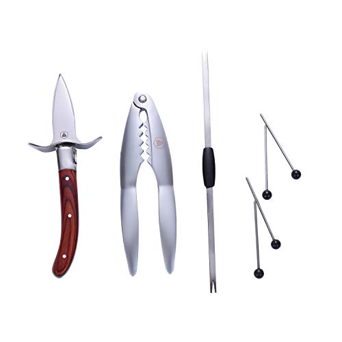 LAGUIOLE - Meeresfrüchte Utensilien Box Lot* 7 Stück Edelstahl Braun LAGUIOLE - Meeresfrüchte Utensilien Box Lot* 7 Stück Edelstahl Braun von LAGUIOLE