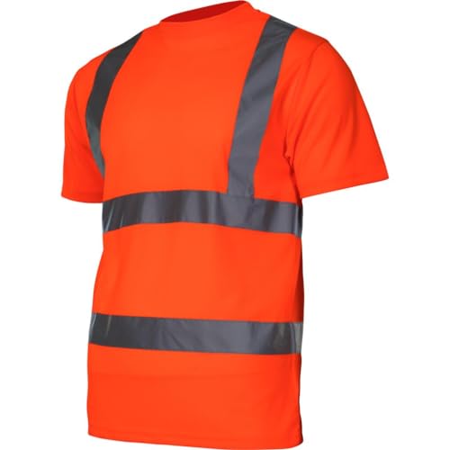 LAHTI PRO Baby - Jungen T-Shirts Warnschutzkleidung GELB/ORANGE Arbeitsshirt (Orange), Größe: XL/56, Orange, M EU von Lahti PRO