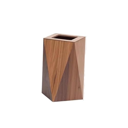 LAHTIQWE Mülleimer Holz Kreative Mülleimer mit Deckel Hotel Büro Haushalt Lagerung Papierkorb Indoor Mülleimer Papierkorb LAHTIQWE Mülleimer Holz Kreative Mülleimer mit Deckel Hotel Büro Haushalt Lagerung Papierkorb Indoor Mülleimer Papierkorb von LAHTIQWE