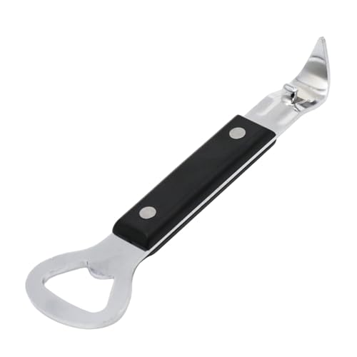 Handdosenöffner aus Edelstahl, manueller Flaschenöffner, 2-in-1, multifunktionales Dosenöffnungswerkzeug von LAIBUY