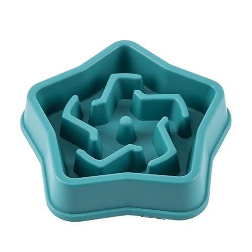 Slow Feeder Hundenapf, Anti Choke Hund Futternapf, Gesund Langsam Fressen Hundenapf zur Reduzierung von Überfressen, Langsamer Futternapf für kleine mittelgroße Hunde von LAIBUY