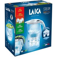 Laica - Weißes Stream-Karaffen-Set + 3 Filter von LAICA