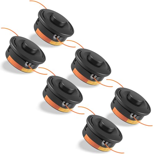 25–2 Trimmerkopf für Stihl FS55 FS55R FS56 FS56RC FS70 FS70R FS80 FS85 FS90 FS90R FS91R FS94R FS100RX FS110 FS111RX FS120 FS130 FS1311 FS2400 Teilenummer: 4002 710 2191, 4002 710 2108 (6er-Pack) von LAIKOU