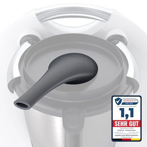 LAINFELD Dampfumleiter für Thermomix TM5 TM6 | Dampfableiter für Hängeschränke Schutz | Dampf Umleitung Küchen Zubehör für Vorwerk TM-5 TM-6 von LAINFELD