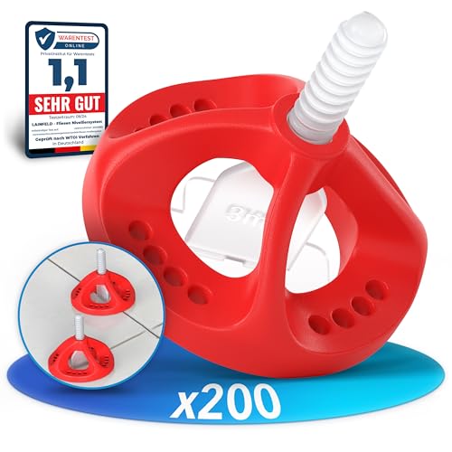 LAINFELD Fliesen Nivelliersystem | 3mm Fugenbreite | Abstandshalter zum Fliesen Legen | Fliesenverlegehilfe Fliesenleger Werkzeug Fliesenkreuz 3 mm LAINFELD Fliesen Nivelliersystem | 3mm Fugenbreite | Abstandshalter zum Fliesen Legen | Fliesenverlegehilfe Fliesenleger Werkzeug Fliesenkreuz 3 mm von LAINFELD