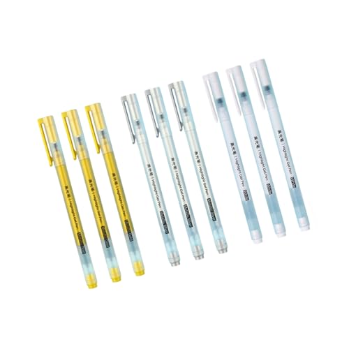 1 Set Metallic Gelschreiber Gold Silber Weiß Schnell Trocknende Lackmarker für schwarzes Papier Kunst Kartenherstellung & Scrapbooking von LAIOUSN