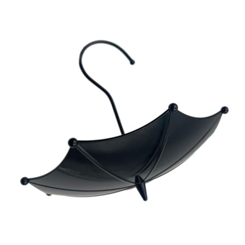 Creative Hangings Vogeltränke, Futterspender, Regenschirme, Formen, Gartenornament, Wasserschale zum Anlocken von Wildvögeln im Freien, Vogelfutterspender von LAIOUSN