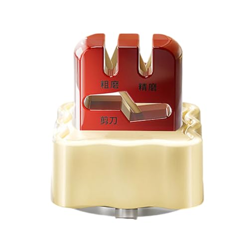 Cutter Sharpening Stone with Powerful Suction Handheld Scissors Sharpener Portable Cutlery Whetstone for Household Kitchen Cutter Sharpener Cutter Sharpening Stone with Powerful Suction Handheld Scissors Sharpener Portable Cutlery Whetstone for Household Kitchen Cutter Sharpener von LAIOUSN