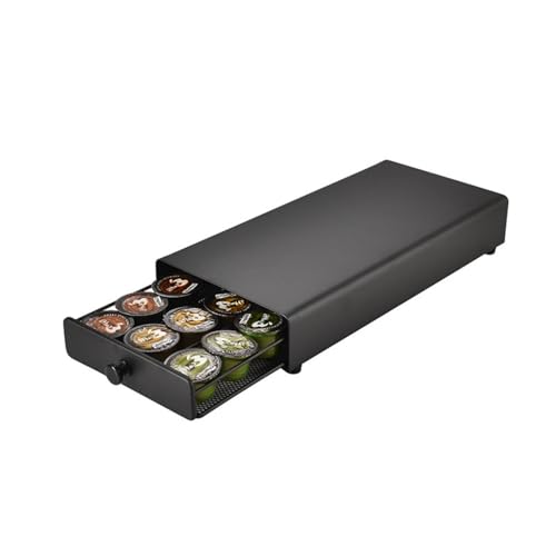 Eleganter Kaffeekapsel-Organizer für bis zu 24 Kapseln, platzsparende Lösung für Küchenarbeitsplatten, den täglichen Gebrauch, stilvoller Kaffeekapselhalter von LAIOUSN