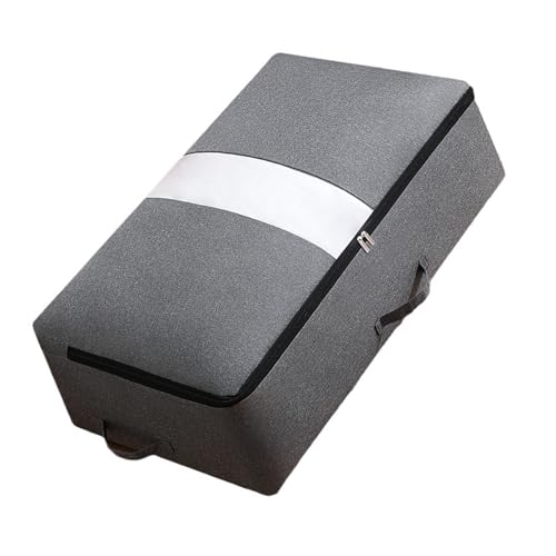 Faltbare Aufbewahrungstasche mit Doppelreißverschlüssen, Kleiderbeutel für Bettwäsche und Kleidungsstücke, faltbare Organizer von LAIOUSN