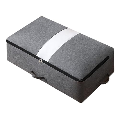 Faltbare Aufbewahrungstasche mit Doppelreißverschlüssen, Kleiderbeutel für Bettwäsche und Kleidungsstücke, faltbare Organizer von LAIOUSN