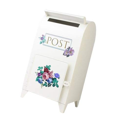 Konventioneller Briefkasten aus Metall, wetterbeständige Beschichtung, geräumiger Innenraum, traditioneller Garten, Dekorationsartikel, wetterbeständig, Eisenbriefkasten Konventioneller Briefkasten aus Metall, wetterbeständige Beschichtung, geräumiger Innenraum, traditioneller Garten, Dekorationsartikel, wetterbeständig, Eisenbriefkasten von LAIOUSN