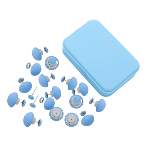 LAIOUSN 16 x Bettbezugnadeln sorgen dafür, dass die Bettdecke an Ort und Stelle bleibt, schöne Pilz-Designs, Clips für Schlafzimmer und Schlafsaal, einfach zu installieren, Bettdeckenhalter von LAIOUSN