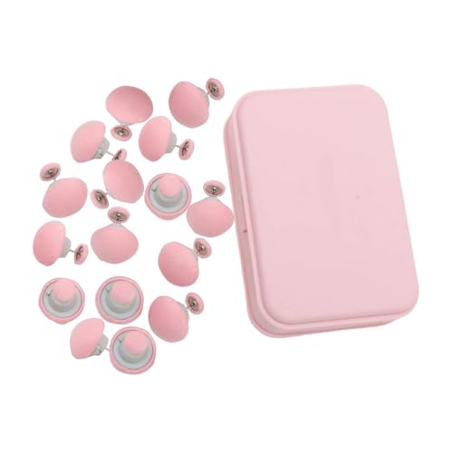 LAIOUSN 16 x Bettbezugnadeln sorgen dafür, dass die Bettdecke an Ort und Stelle bleibt, schöne Pilz-Designs, Clips für Schlafzimmer und Schlafsaal, einfach zu installieren, Bettdeckenhalter von LAIOUSN