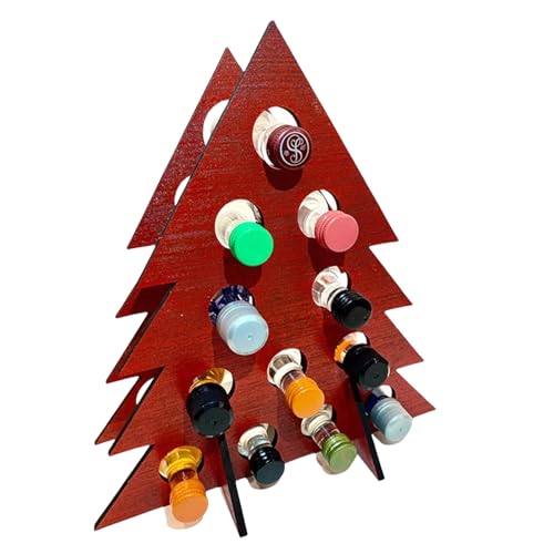 LAIOUSN Flaschenständer für mehrere Flaschen, platzsparend, mit Adventskalender-Thema für Weihnachtsfeier, Weinflaschenständer LAIOUSN Flaschenständer für mehrere Flaschen, platzsparend, mit Adventskalender-Thema für Weihnachtsfeier, Weinflaschenständer von LAIOUSN