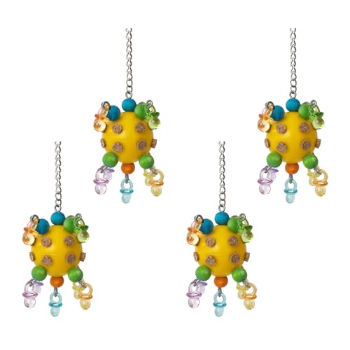 LAIOUSN Hängendes Vogelspielzeug für Kleintiere, Kauen, Zähneknirschen, Papageien, Sittiche, afrikanische Nymphensittiche, Sittiche LAIOUSN Hängendes Vogelspielzeug für Kleintiere, Kauen, Zähneknirschen, Papageien, Sittiche, afrikanische Nymphensittiche, Sittiche von LAIOUSN