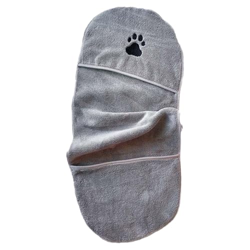LAIOUSN Mikrofaser-Hundehandtuch, Haustier-Badetuch, weich, saugfähig, einfach zu waschen und wiederverwendbar, Mikrofaser-Handtücher von LAIOUSN