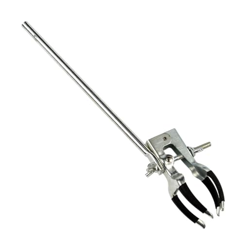 Laborklemme Flachmann Klemme Einstellbare Metall Labor mit 4 Metallkrallen für Laborständer Desktop Support Bracket Retort Laborklemme Flachmann Klemme Einstellbare Metall Labor mit 4 Metallkrallen für Laborständer Desktop Support Bracket Retort von LAIOUSN
