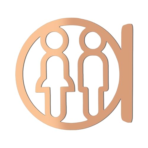 Modernes Acryl-Badschild, eleganter Büro-WC-Marker, Waschraum-Symbol, Beschilderung für öffentlichen Raum, Büro, WC-Marker Modernes Acryl-Badschild, eleganter Büro-WC-Marker, Waschraum-Symbol, Beschilderung für öffentlichen Raum, Büro, WC-Marker von LAIOUSN