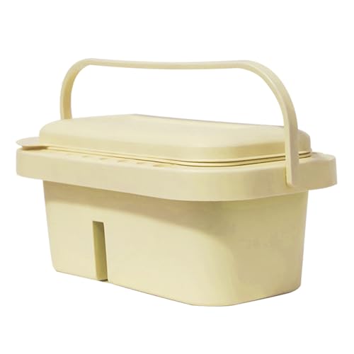 Pinsel-Wascheimer, Stiftreiniger, Fässer, Palettenbox, Farbbecken, Künstler-Unterlegscheibe zum Zeichnen, Ölgemälde, Künstler, Wascheimer, tragbarer Wascheimer mit Palettenbox zum Malen von LAIOUSN