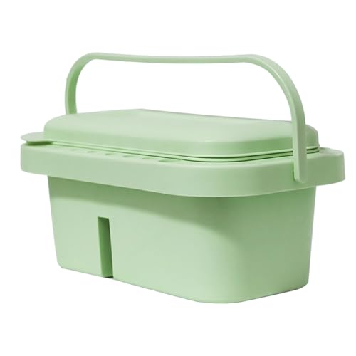 Pinsel-Wascheimer, Stiftreiniger, Fässer, Palettenbox, Farbbecken, Künstler-Unterlegscheibe zum Zeichnen, Ölgemälde, Künstler, Wascheimer, tragbarer Wascheimer mit Palettenbox zum Malen von LAIOUSN