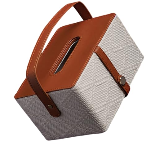 Praktischer, stabiler Taschentuchspender aus PU-Leder mit Schubladen-Designs für den Einsatz im Wohnzimmer oder Büro, Schreibtisch-Aufbewahrungsbox Praktischer, stabiler Taschentuchspender aus PU-Leder mit Schubladen-Designs für den Einsatz im Wohnzimmer oder Büro, Schreibtisch-Aufbewahrungsbox von LAIOUSN