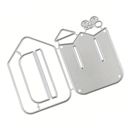 Stanzschablonen in Bleistiftform, Metall, Prägeschablonen für Kartenherstellung, Scrapbooking, Album, Karbonstahl, Stanzschablonen, kreative Projektschneider von LAIOUSN