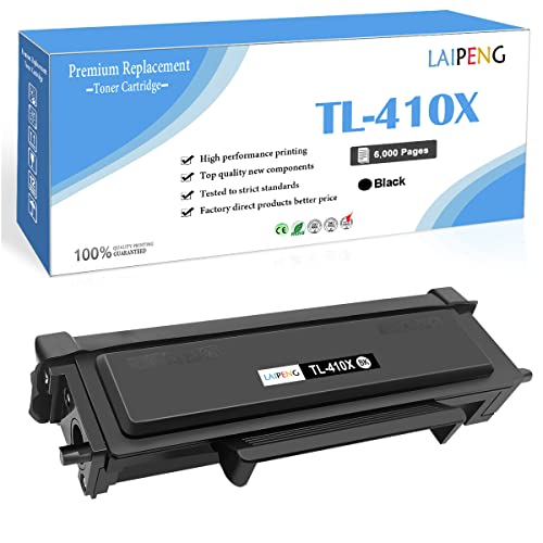 LAIPENG Kompatibel TL-410X TL410 (TL-410 TL-410H) Tonerkartusche 6000 Seiten für P3018DW P3018DN P3308DW P3308DN M6708DW M6708DN M6808FDW M7108DW M7108DN M7208FDW M7308FDW Drucker (Schwarz x 1) von LAIPENG