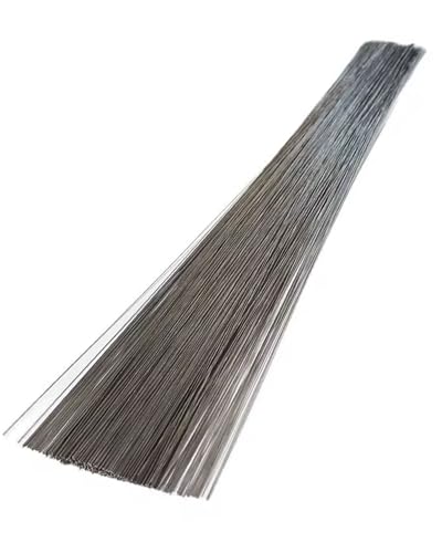 20-teiliger Federdraht aus Edelstahl, Durchmesser 0,2–2 mm, Länge 500 mm, vollharter, gerader Federdraht, Sortimentssatz aus geradem Hartstahl for DIY-RC-Modelle, Modellschiffe(0.6mm) von LAITEGOG