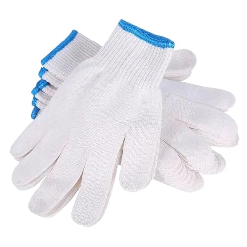 LAJHDCG Labor protection gloves Großhandel Mit Arbeitsschutzhandschuhen Aus Verdicktem Baumwollgarn For Baustellen Available for wholesale(Bleaching) von LAJHDCG