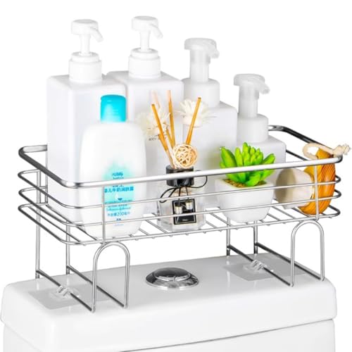 LAJUU Badezimmer-Organizer Aus Edelstahl 304 for Die Toilette, Kleiner Papierhalter, Stanzfreie Regalmöbel, for Badezimmer, Zuhause, Arbeitsplatte LAJUU Badezimmer-Organizer Aus Edelstahl 304 for Die Toilette, Kleiner Papierhalter, Stanzfreie Regalmöbel, for Badezimmer, Zuhause, Arbeitsplatte von LAJUU