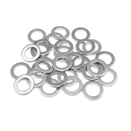 Motordichtung Kompatibel Mit Crosstour 2012 2013 2014 2015, 10 Stück, Auto-Ölablassschraube, Quetschscheiben, Dichtungen, Silber, 94109-14000 Motordichtung Kompatibel Mit Crosstour 2012 2013 2014 2015, 10 Stück, Auto-Ölablassschraube, Quetschscheiben, Dichtungen, Silber, 94109-14000 von LAKUYRD