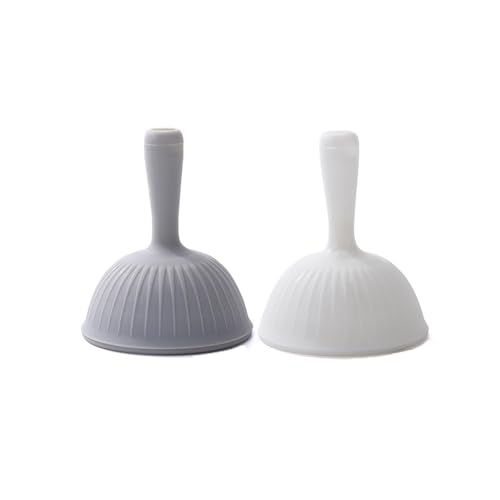 LAKYMIE 2 Stück Trichter Klein Silicone Trichter Küche Multifunktional Trichter Set Einfülltrichter für Flaschen von LAKYMIE