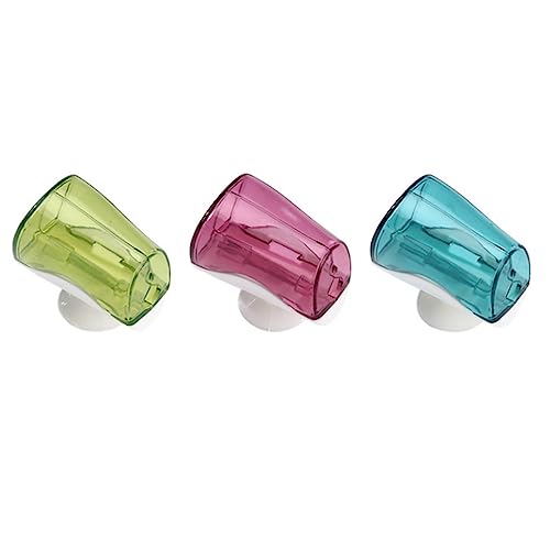 LAKYMIE 3 Stück Zahnbürstenhülle Reise Portable Zahnbürste Kopf Abdeckungen Zahnbürste Schutzhülle mit Saugnapf für Wandmontage LAKYMIE 3 Stück Zahnbürstenhülle Reise Portable Zahnbürste Kopf Abdeckungen Zahnbürste Schutzhülle mit Saugnapf für Wandmontage von LAKYMIE