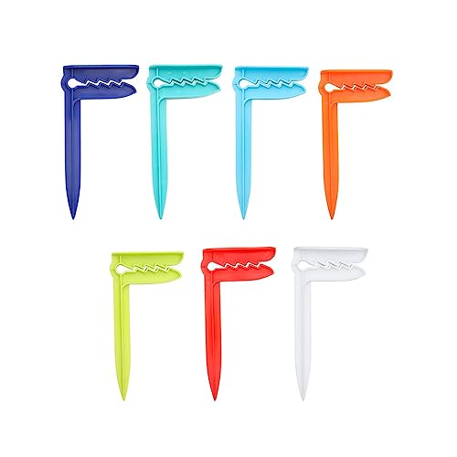 LAKYMIE 7 Stück Klammern für Strandtuch Strandtuch Clips Badetuch Klammern Wäscheklammern Badetuch Klammern von LAKYMIE