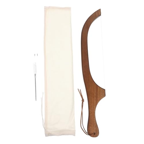 LALADEFIEE Holzbrotmesser Satz Mit Zacken Für Selbstgemachtes Brot Backen Werkzeug Küchenwerkzeug Leicht Zu Reinigen LALADEFIEE Holzbrotmesser Satz Mit Zacken Für Selbstgemachtes Brot Backen Werkzeug Küchenwerkzeug Leicht Zu Reinigen von LALADEFIEE