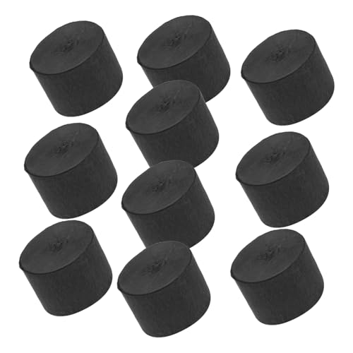 LALADEFIEE 10 Stück Teiliges Schwarz Dekorative Party-Streamer Einfache Montage Vielseitig für Geburtstags Hochzeitsdeko für Wand- Tür Fensterdekoration LALADEFIEE 10 Stück Teiliges Schwarz Dekorative Party-Streamer Einfache Montage Vielseitig für Geburtstags Hochzeitsdeko für Wand- Tür Fensterdekoration von LALADEFIEE