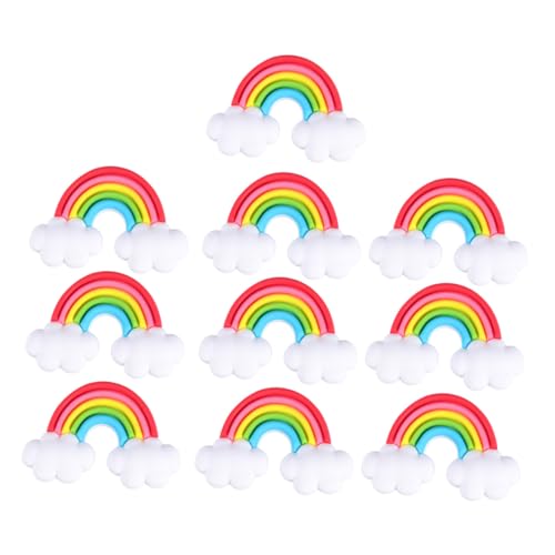 LALADEFIEE 10 Kühlschrankmagnete Regenbogenfarben Kühlschrankmagnete Kühlschrankdekor von LALADEFIEE