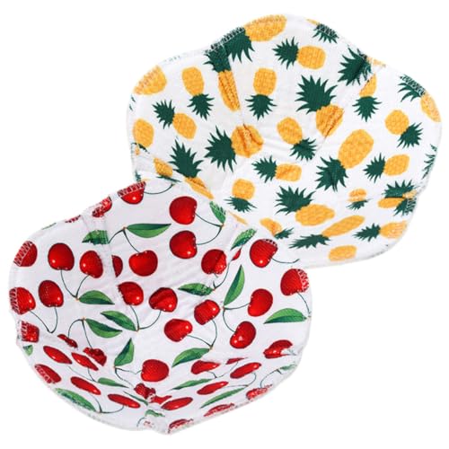 LALADEFIEE 2 Stück Mikrowellenfeste Schüsselhalter aus Hitzebeständigem Baumwoll polyester mix Isolierende Anti verbrühende Schalenhalter für Küche Passend für Mikrowellen und Heiße Speisen von LALADEFIEE