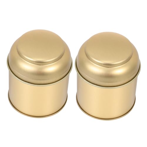 LALADEFIEE 2er Set Tee Blätter Dosen Aus Weißblech Versiegelte Teedosen Zur Aufbewahrung Von Teeblättern Ideal Für Zuhause Und Im Büro Goldene Rosé LALADEFIEE 2er Set Tee Blätter Dosen Aus Weißblech Versiegelte Teedosen Zur Aufbewahrung Von Teeblättern Ideal Für Zuhause Und Im Büro Goldene Rosé von LALADEFIEE