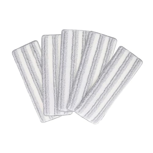 LALADEFIEE 5 Stück Mikrofaser-mopp-pads Zum Nachfüllen – Wiederverwendbare Flache Moppköpfe Für Die Bodenreinigung Im Haushalt, Selbstklebende Ersatzpads LALADEFIEE 5 Stück Mikrofaser-mopp-pads Zum Nachfüllen – Wiederverwendbare Flache Moppköpfe Für Die Bodenreinigung Im Haushalt, Selbstklebende Ersatzpads von LALADEFIEE