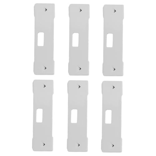 LALADEFIEE 6 Stück Vorhangclips Laschen Vertikale Jalousien Für Den Innenbereich Für Fenster Lamellenfenster Jalousieclips Ersatz Jalousie Fixierlasche Fensterjalousie LALADEFIEE 6 Stück Vorhangclips Laschen Vertikale Jalousien Für Den Innenbereich Für Fenster Lamellenfenster Jalousieclips Ersatz Jalousie Fixierlasche Fensterjalousie von LALADEFIEE
