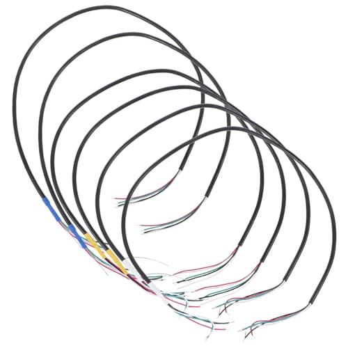 LALADEFIEE 6stücke Teiliges Gitarren-pickup-kabel Vieradrige Schirmung Für Effektives Schweißen Gitarre Und -projekte Geräuschreduzierend Und Installieren von LALADEFIEE