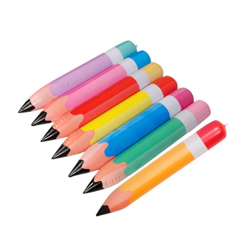 LALADEFIEE 7 Stück Teiliges Aufblasbares Bleistift-deko Robustem PVC Bunte Schulanfang Luftballons für Kinderparty Leichte und Langlebige Klassenzimmerdekoration zur Einschulung LALADEFIEE 7 Stück Teiliges Aufblasbares Bleistift-deko Robustem PVC Bunte Schulanfang Luftballons für Kinderparty Leichte und Langlebige Klassenzimmerdekoration zur Einschulung von LALADEFIEE